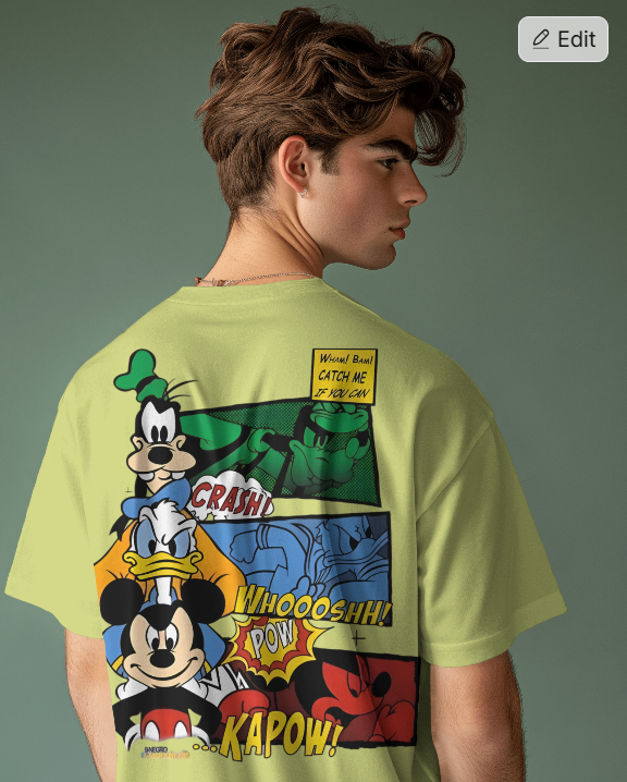Mickey Mouse Oversized Unisex T-Shirt